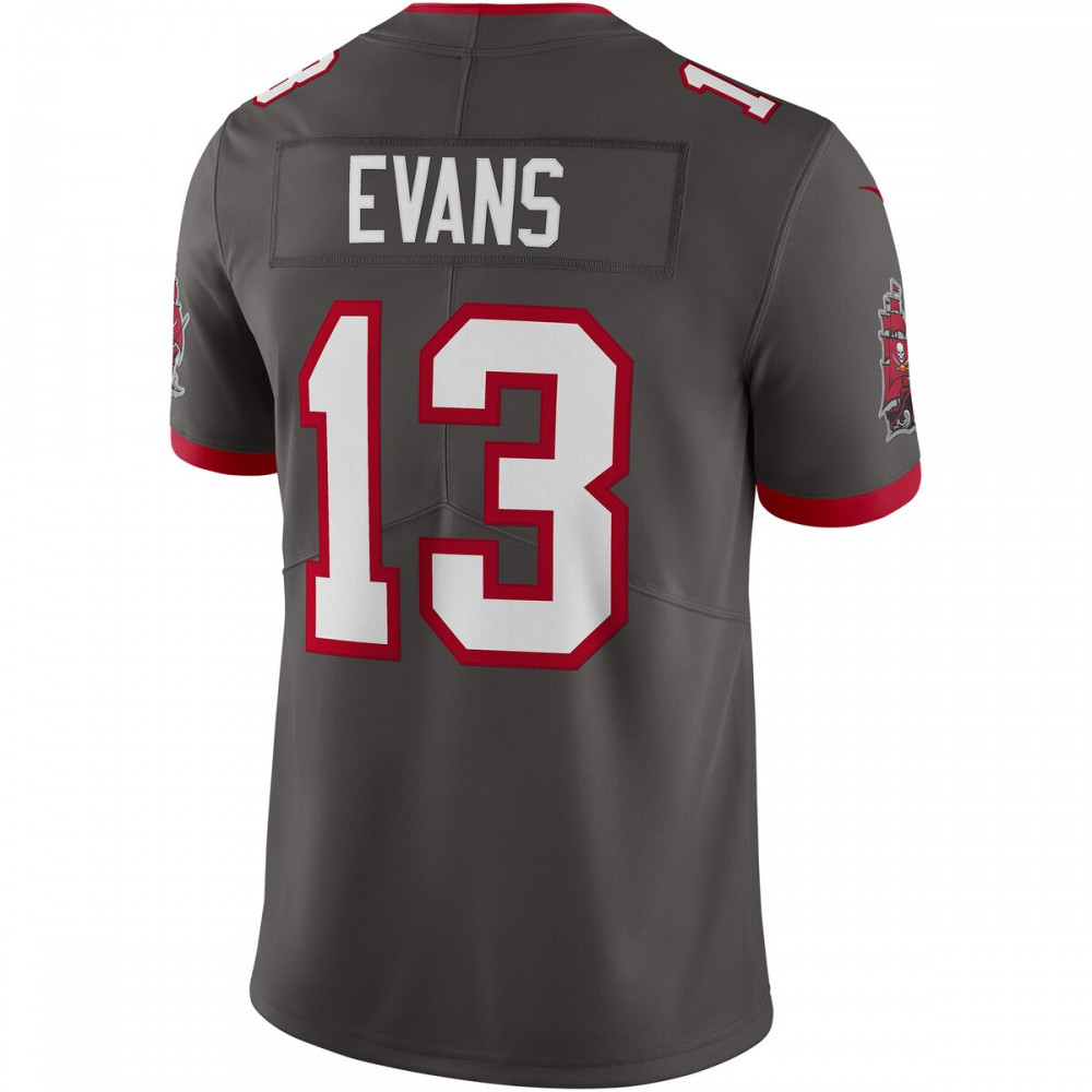 Mike Evans Tampa Bay Buccaneers Nike Alternate Vapor Limited Jersey - Pewter-GridironStore